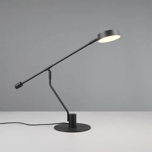 Led bureaulamp Manduro zwart Trio 4017807615999