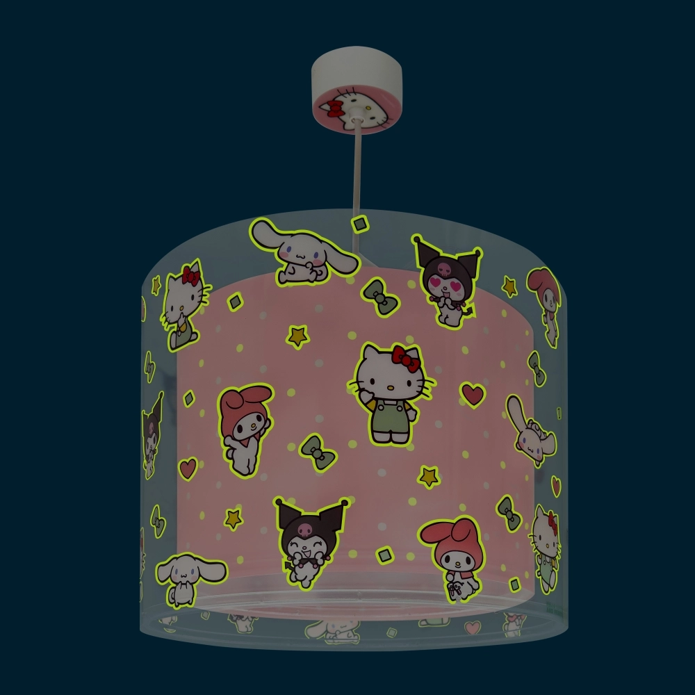 Hanglamp Hello Kitty & Friends roze Dalber 8420406412528