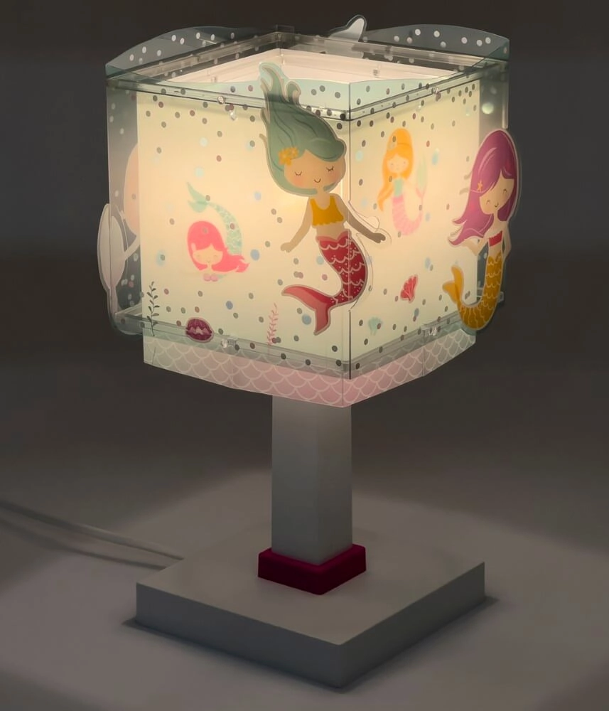 Tafellampje Mermaids voor kinderen Dalber 8420406634418