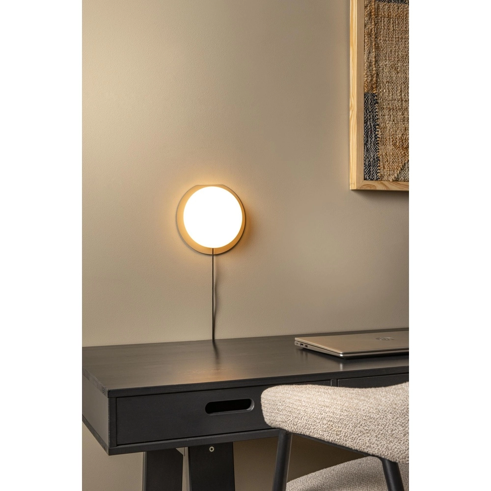 Design tafellamp Alinda Ø 20cm taupe Lucide 5411212771612