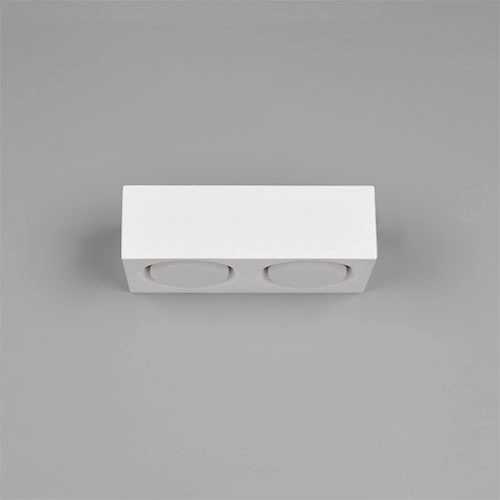 Design wandlamp Mattone gips - wit Trio 4017807692396