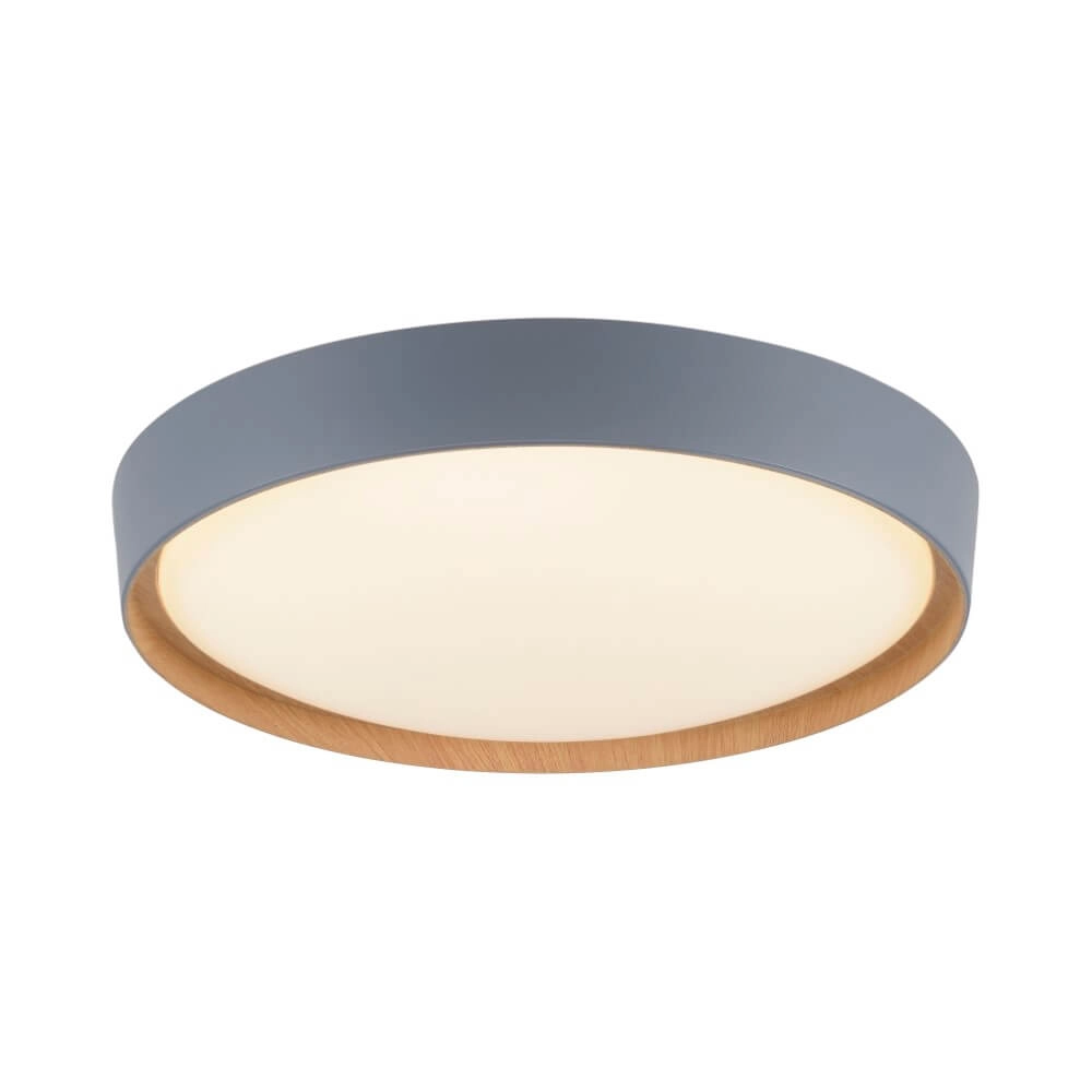 Ronde plafondlamp Q-Emilia grijs Paul Neuhaus 4012248366530