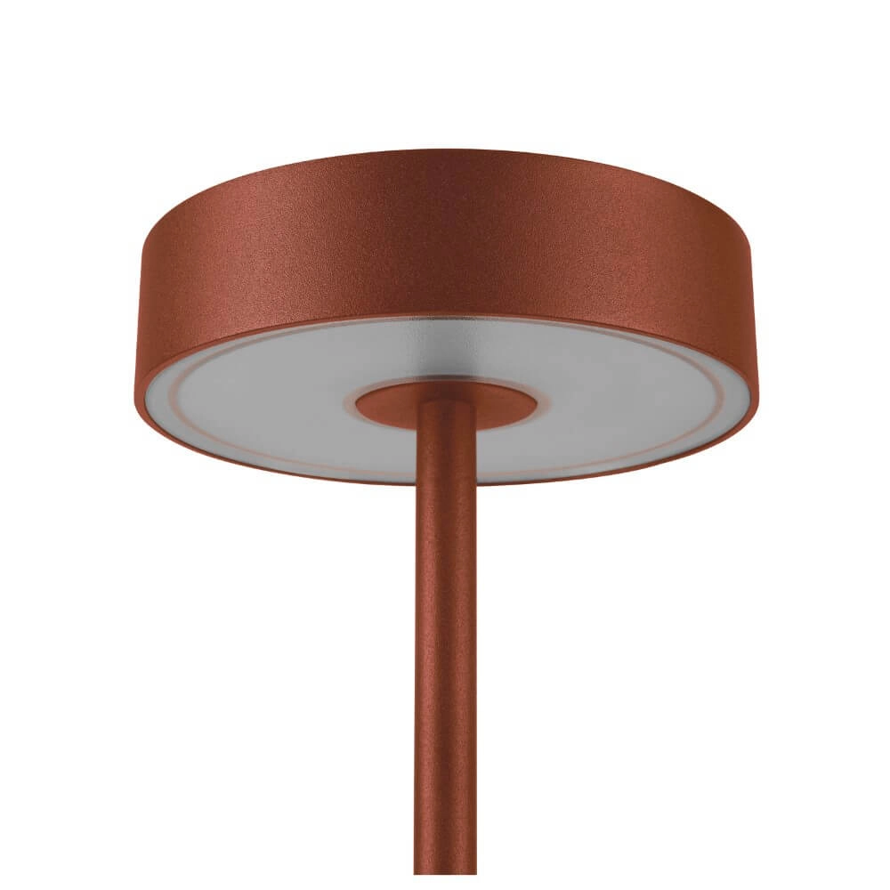 Buiten tafellamp Vinolina roest - oplaadbaar SLV 4024163276283