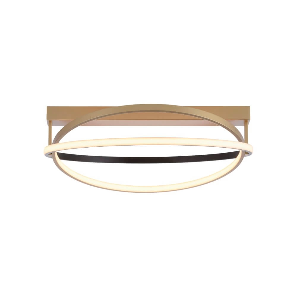 Plafondlamp Q-Beluga messing