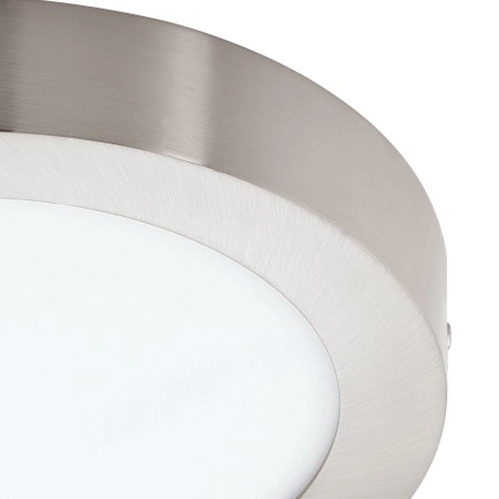 Opbouwlamp Fueva-C Round 22,5cm nikkel mat Eglo 9002759966775