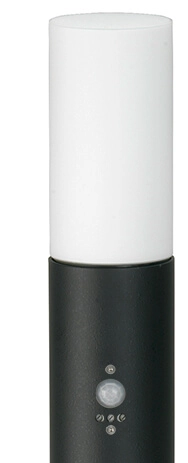 Buitenlamp paal Cyl bewegingsmelder zwart Albert 4007235622782