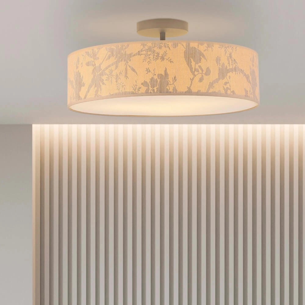 Landelijke plafondlamp Isla Ø 55cm Searchlight 5053423273365