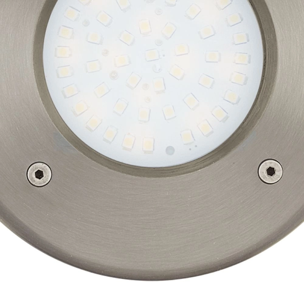 Grondinbouwspot Lamedo rond RVS Eglo 9002759934828