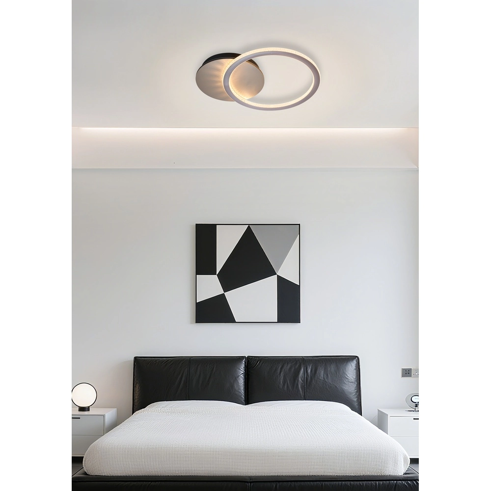 Plafondlamp Specs champagne enkel Searchlight 5053423300955