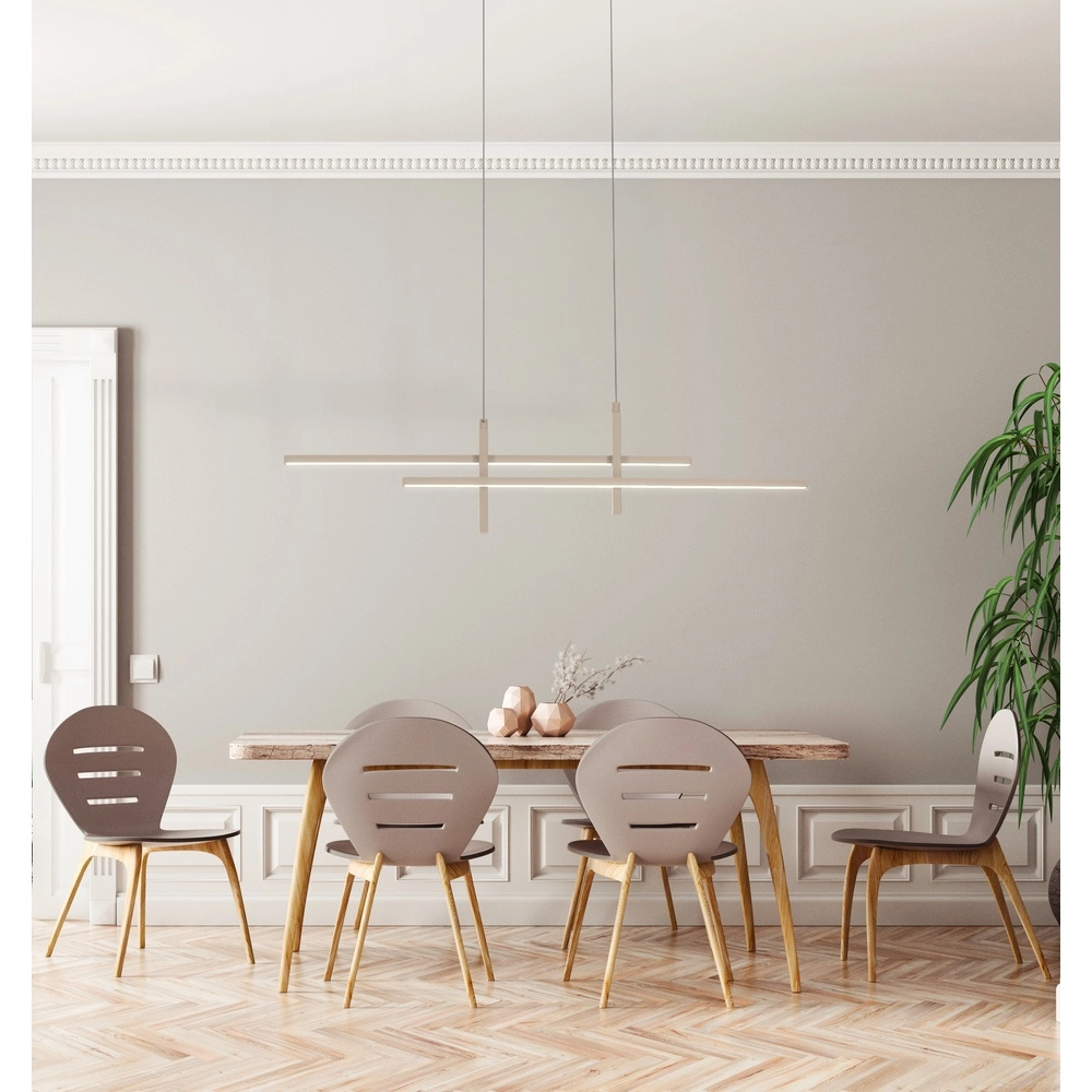 Design hanglamp Trepiliano zand bruin Eglo 9008606356676