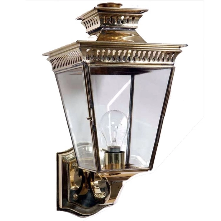 Landelijk buitenlamp Pagoda handgemaakt - antiek koper (ANT)