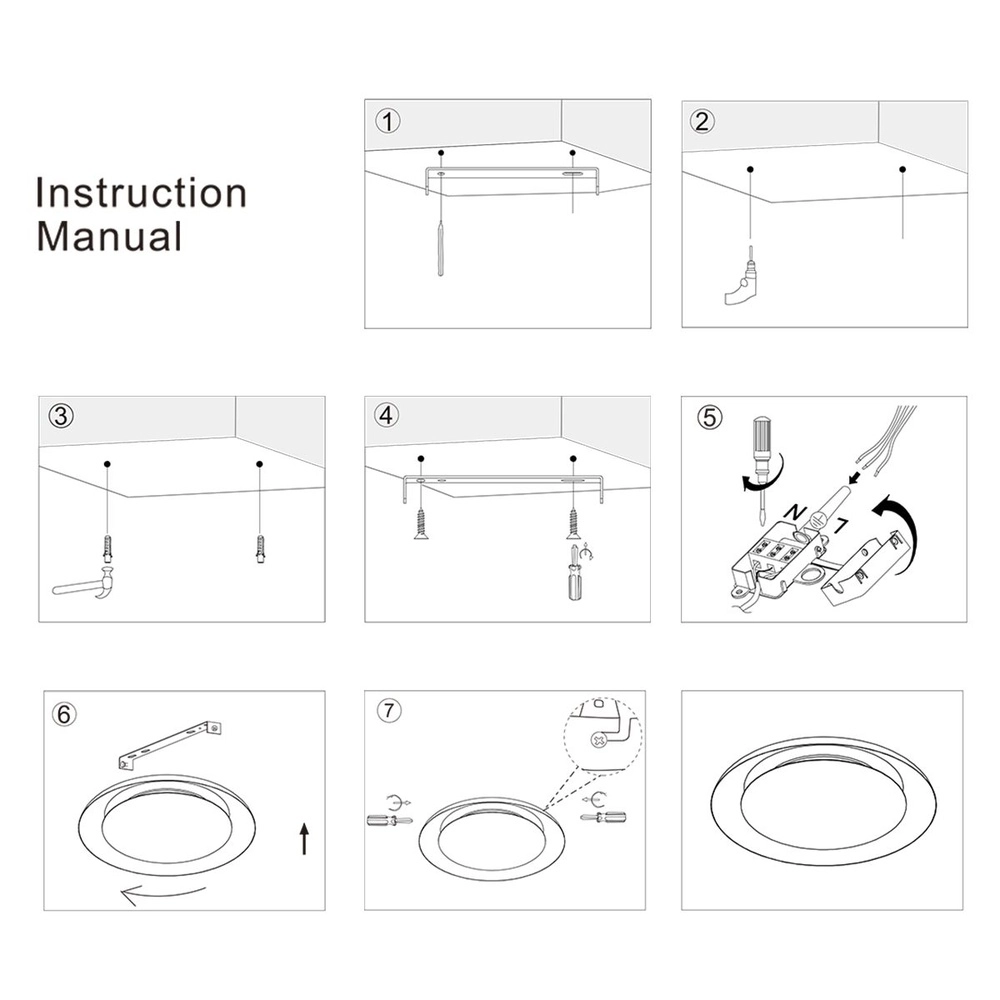 Plafonniere Golden Veil zwart Ø 40cm Steinhauer 8712746180299