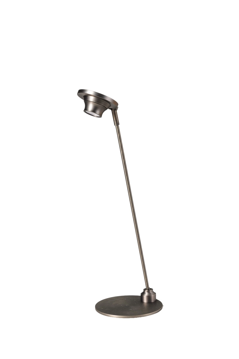 Moderne led tafellamp Angelique zwart nikkel