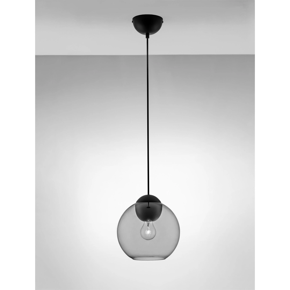 Design hanglamp Midori smoke glas