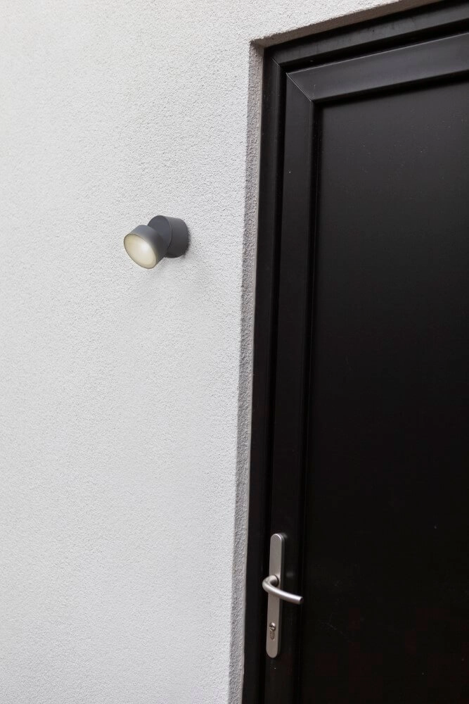 Richtbare wandlamp Trumpet antraciet 600lm Lutec 6939412049656