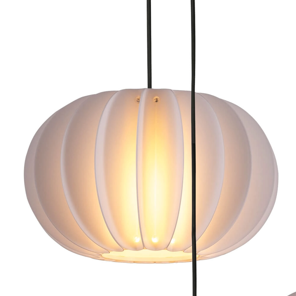 Vide hanglamp Arena met witte kappen Masterlight 8718121304151
