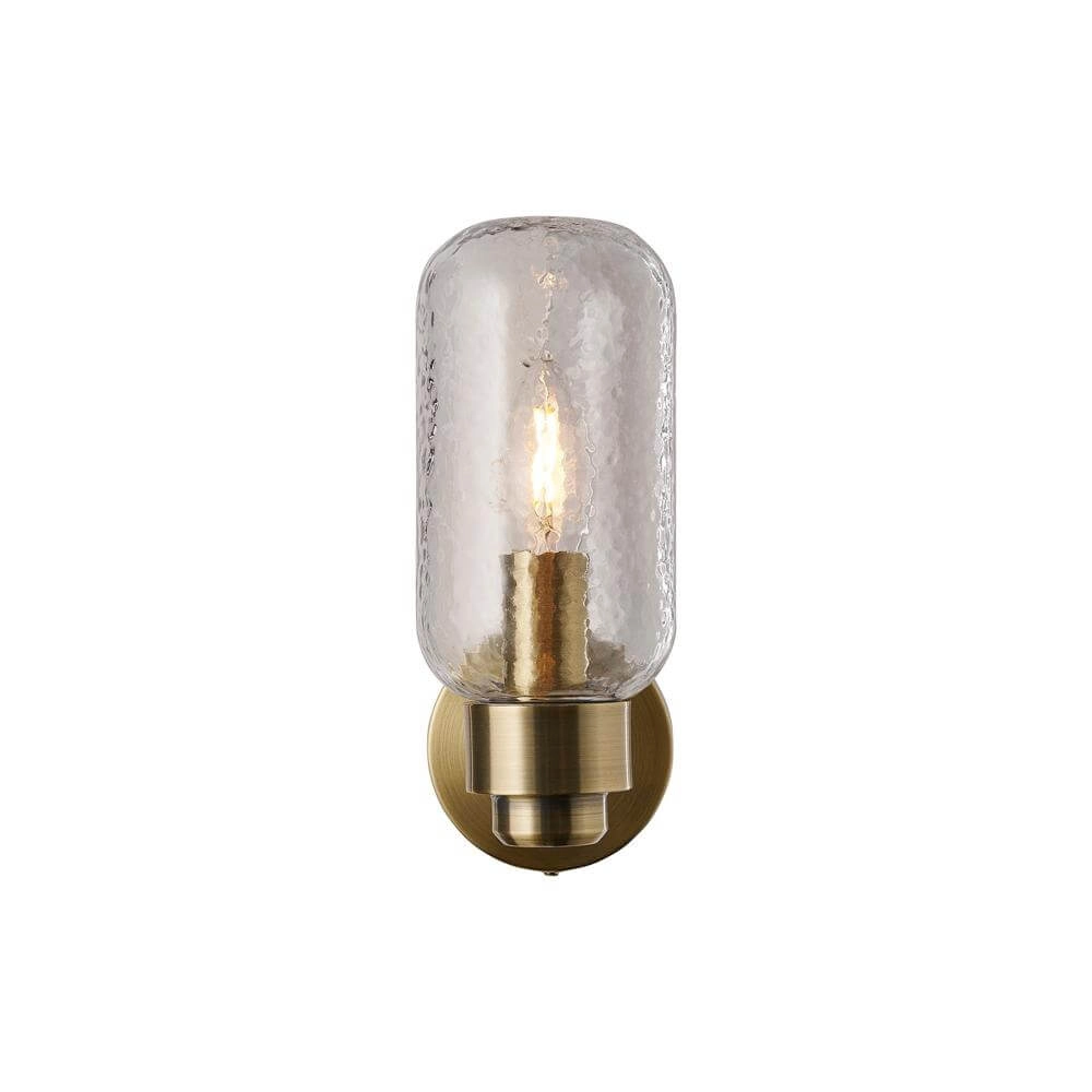 Klassieke wandlamp Tutan messing Nordlux 5704924016318