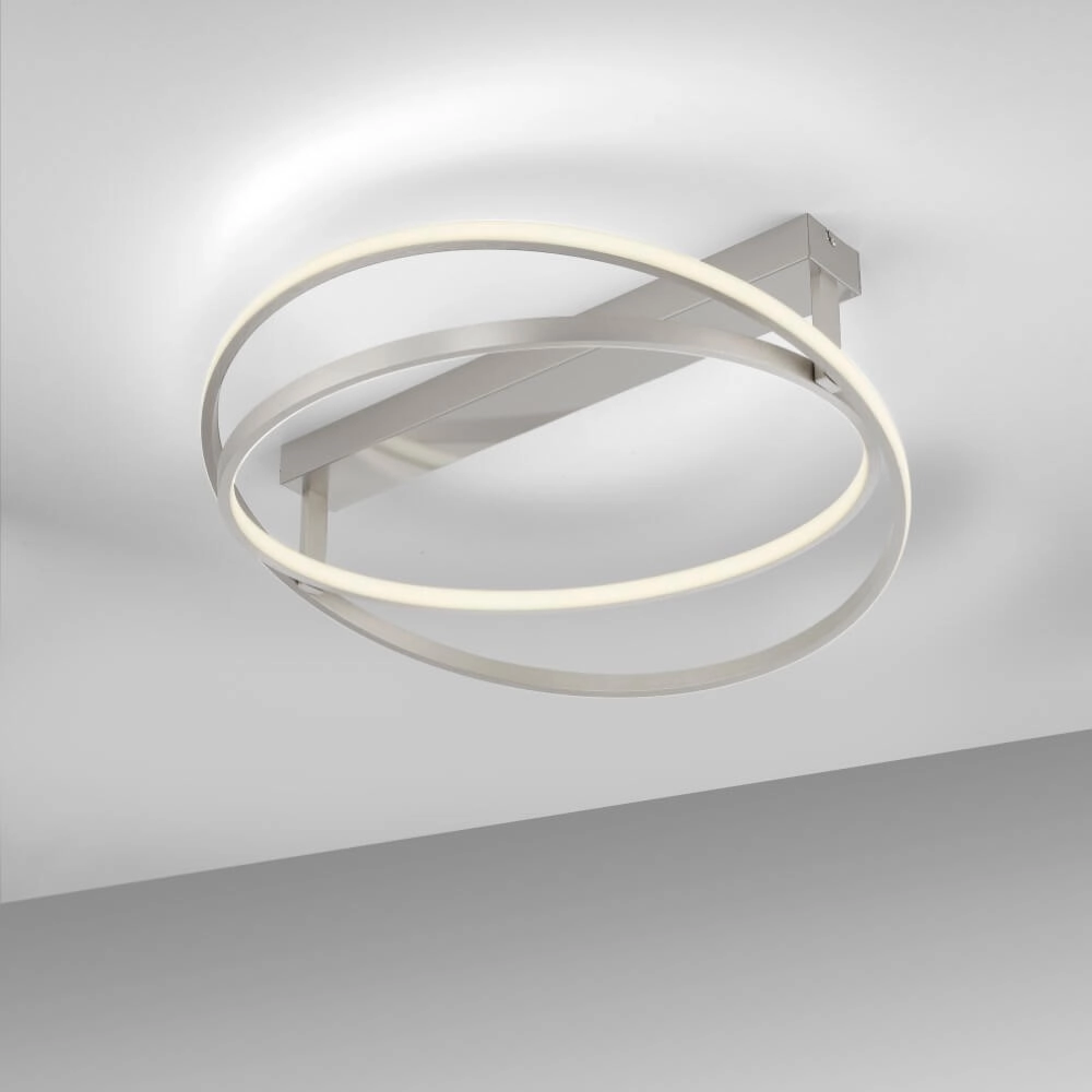 Plafondlamp Q-Beluga metaal Paul Neuhaus 4012248373590