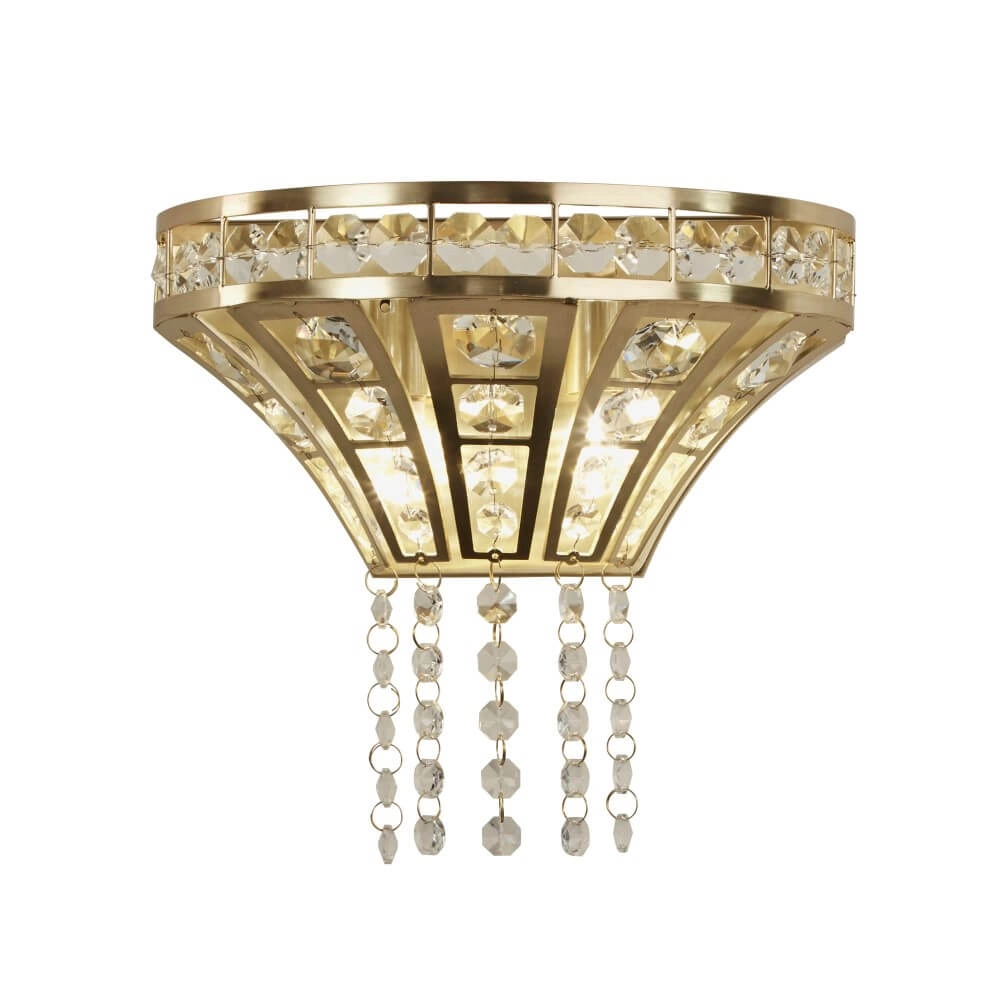 Wandlamp Gemma goud Searchlight 5053423249933