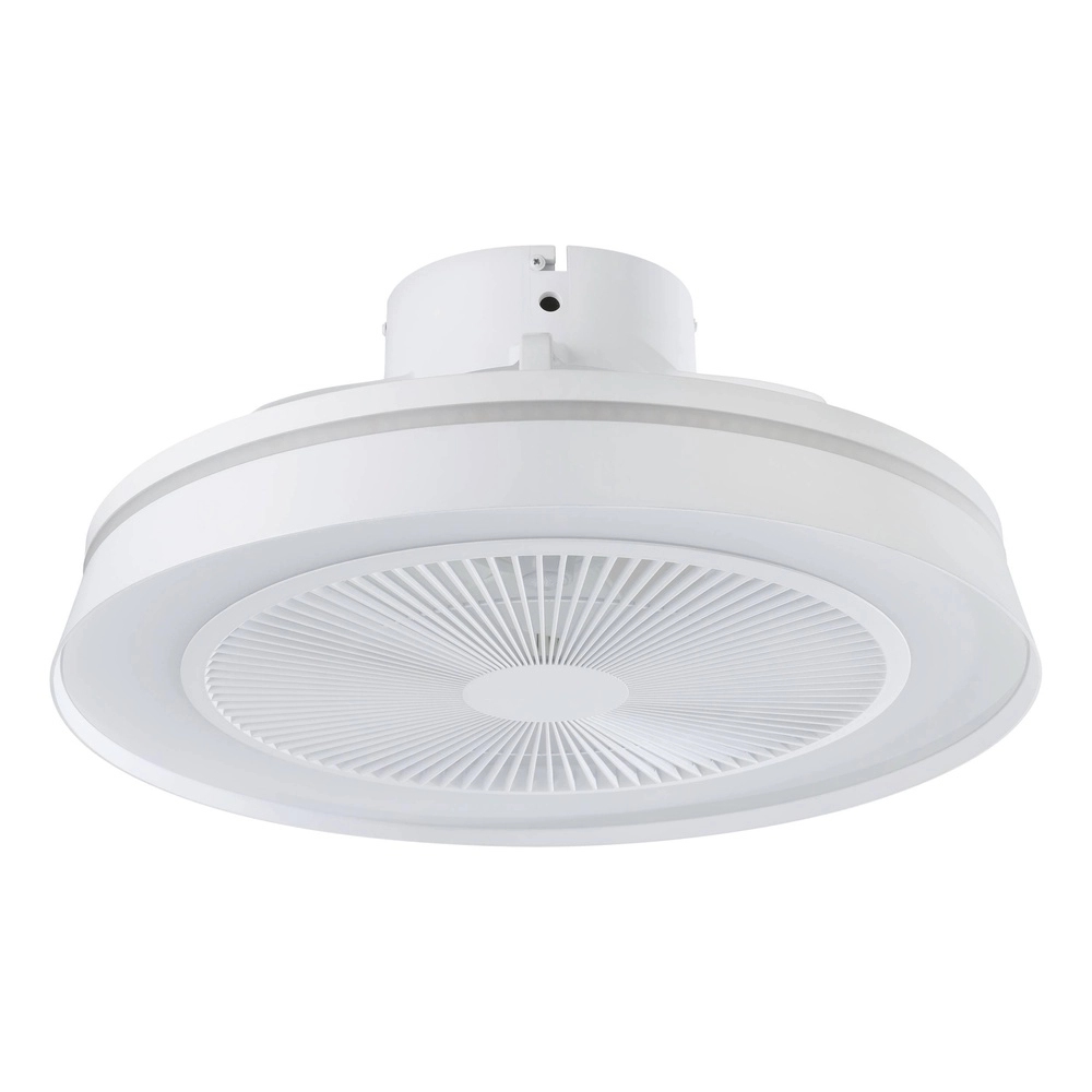 Witte plafondventilator Vallonia Ø 48cm Witte plafondventilator Vallonia Ø 48cm