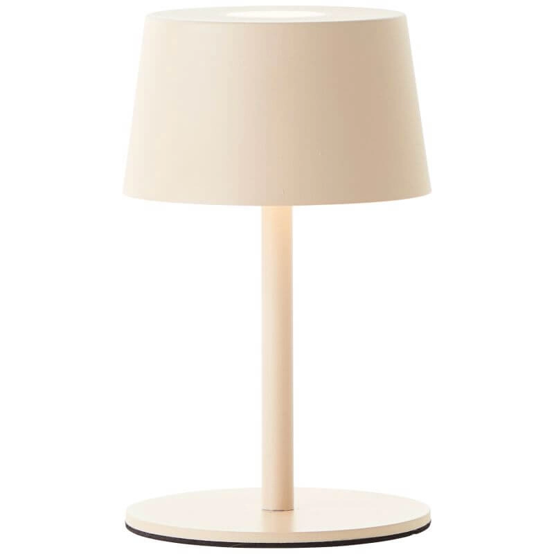 Oplaadbare tafellamp Jona beige Brilliant 4004353449116