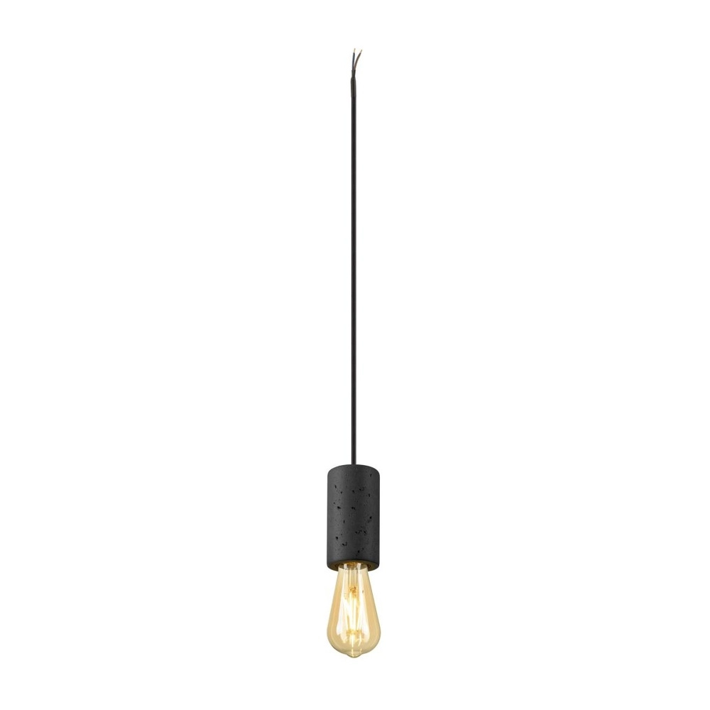 Hanglamp Fitu steen zwart Hanglamp Fitu steen zwart