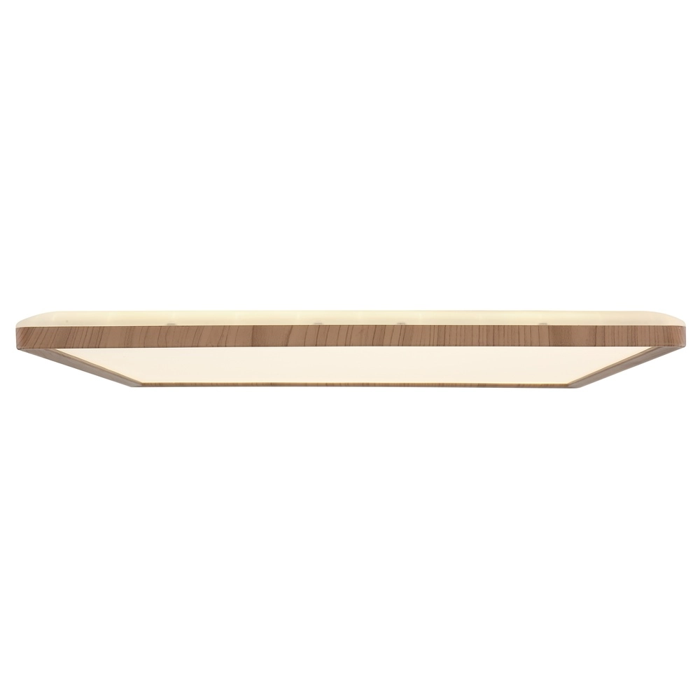 Plafonniere Sapana vierkant 42cm hout Globo 9007371457434