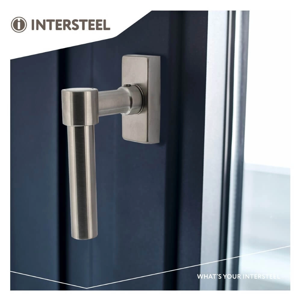 Raamkruk L-vorm Recht RVS Intersteel 8714186562017