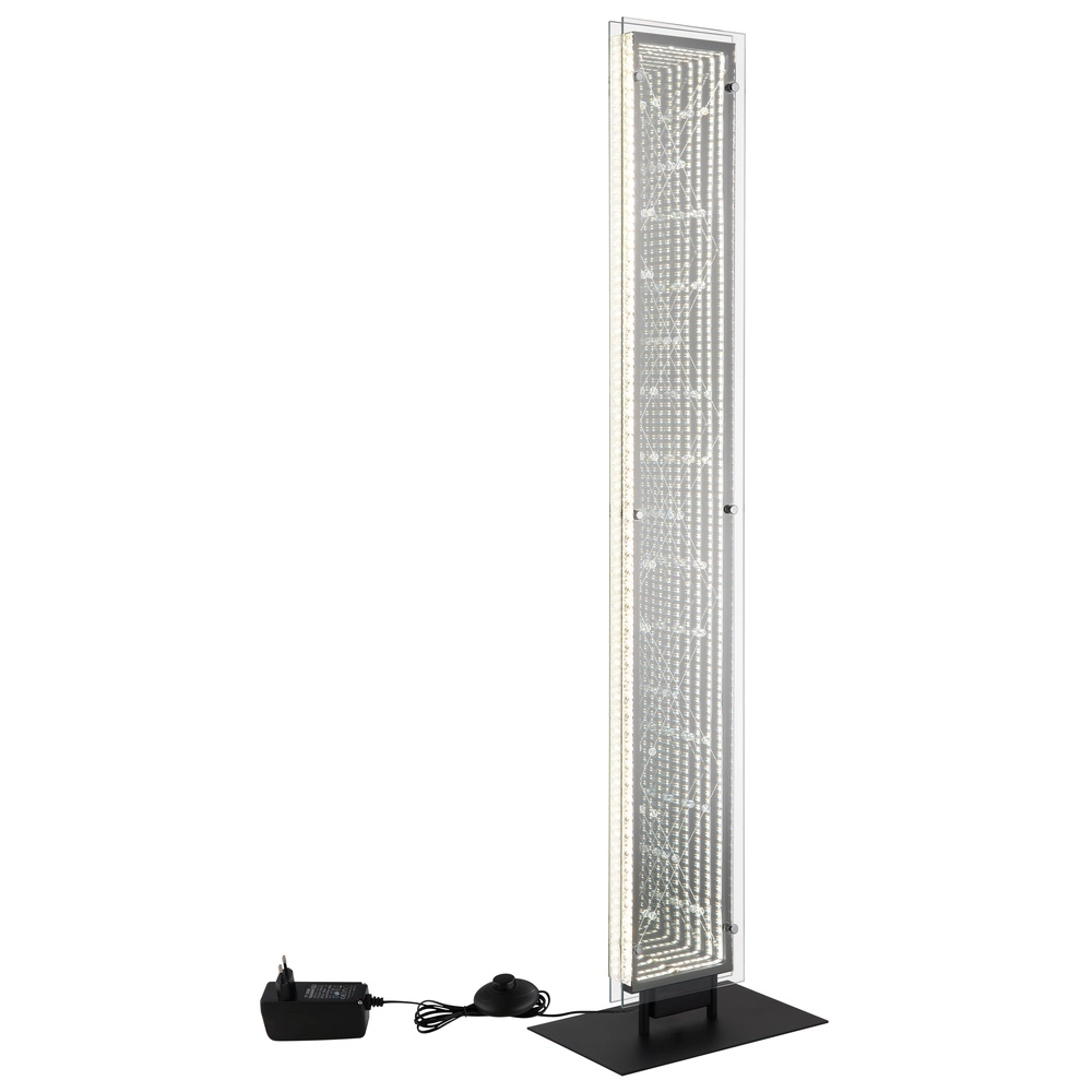 Vloerlamp Mirrora zwart Globo 9007371572854