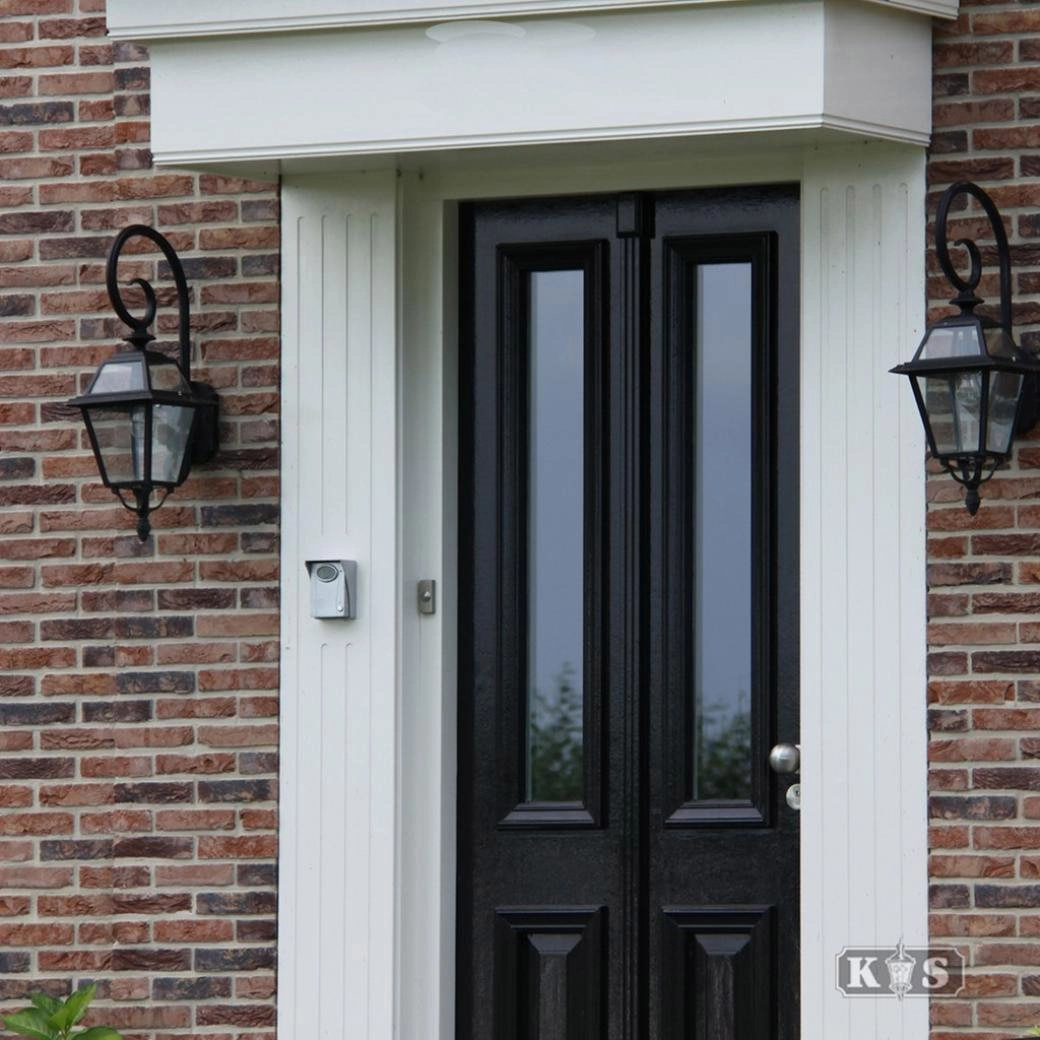 Italiaanse wandlamp Amstelrade zwart KS Verlichting 8714732723640