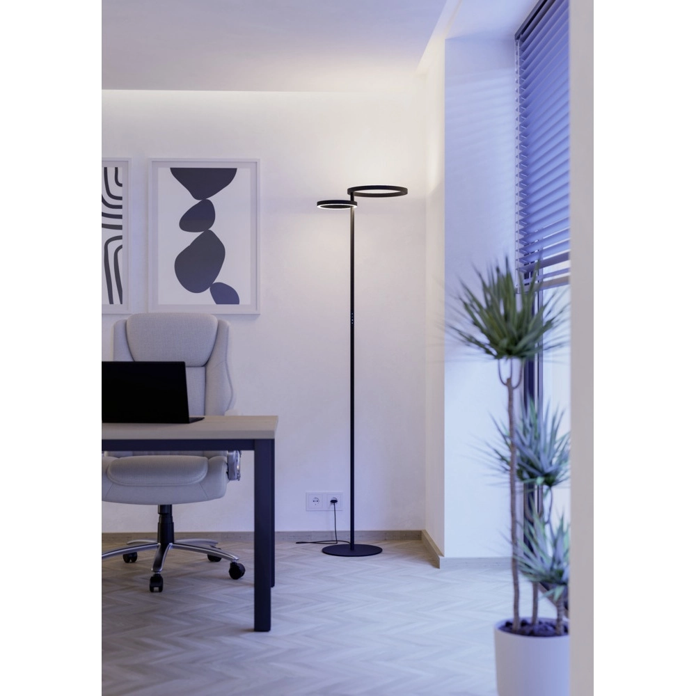 Design vloerlamp Castelpoto 1 zwart Eglo 9008606357314