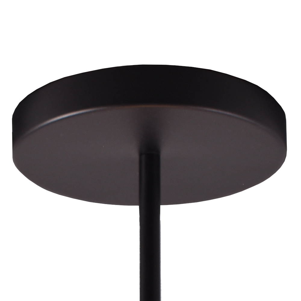 Plafondlamp Scala Ø 25cm zwart met nikkel Masterlight 8718121337722