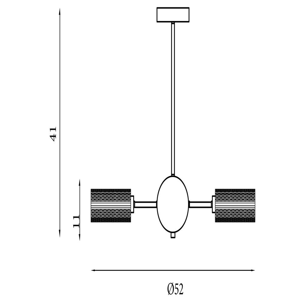 Plafondlamp Cosmic zwart 5-lichts Searchlight 5053423302492