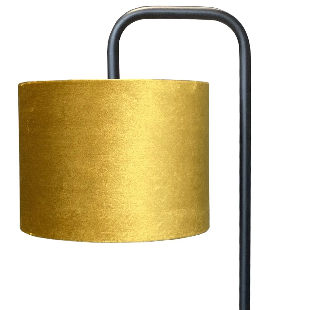 Tafel Schemerlamp Venus met goudkleurige lampenkap Masterlight 8718121251295