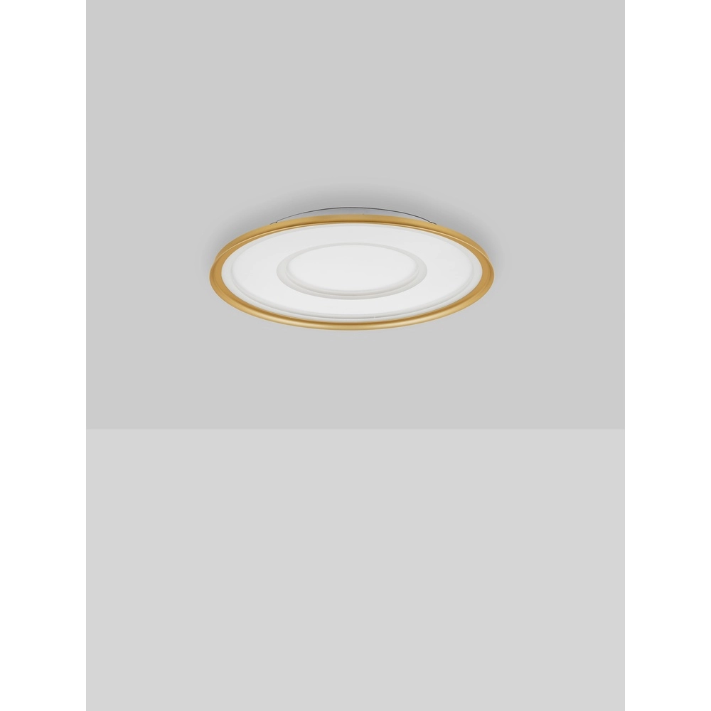 Plafondlamp Figin goud Ø 60cm Lyora 5212017465801