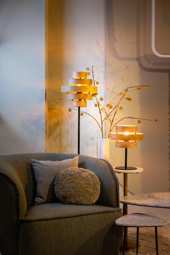 Houten tafellamp Oaknut ETH 8720195305200