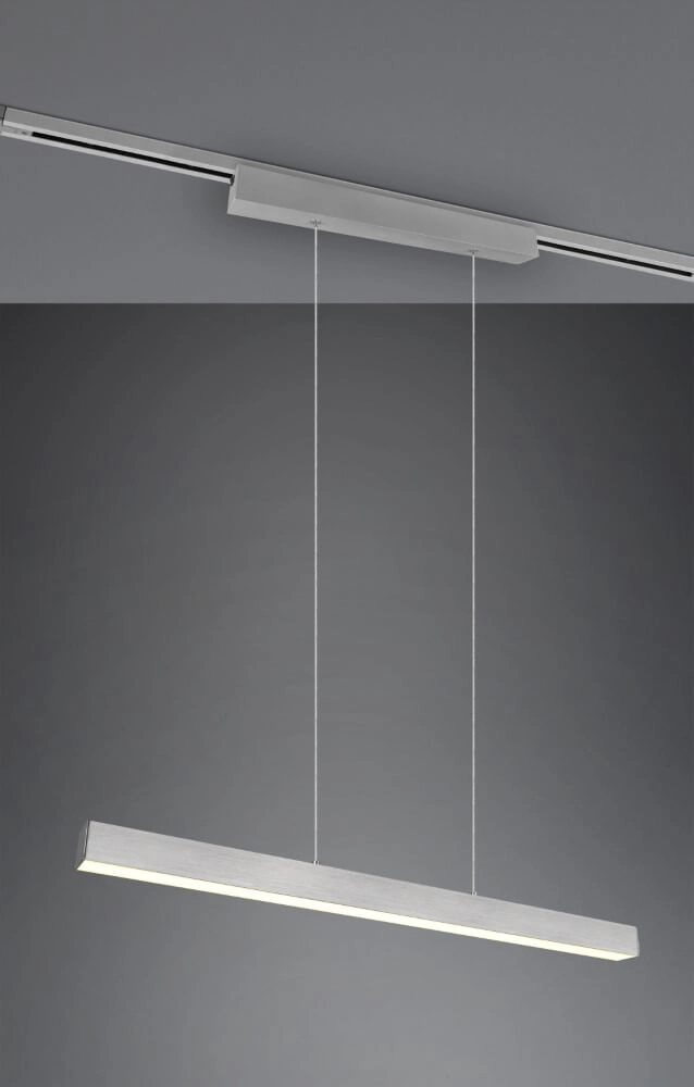 Hanglamp Paros geborsteld metaal Trio 4017807505955
