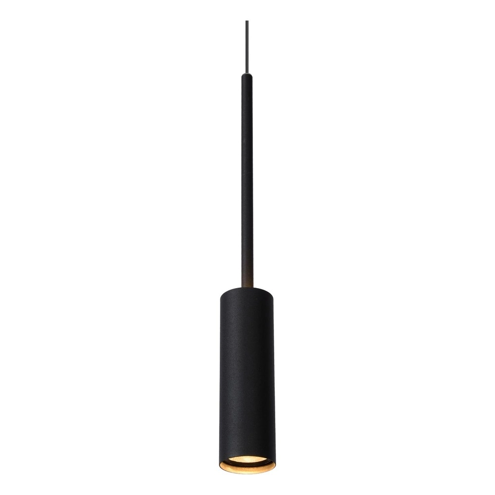 5-lichts design hanglamp Tubule zwart Lucide 5411212241870