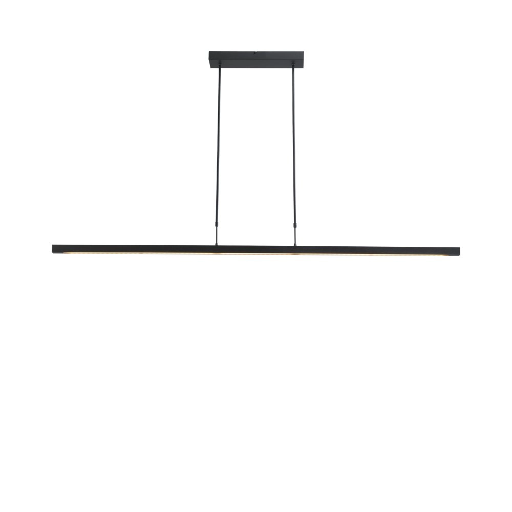 Hanglamp eettafel - kantoor Real 3 160cm zwart