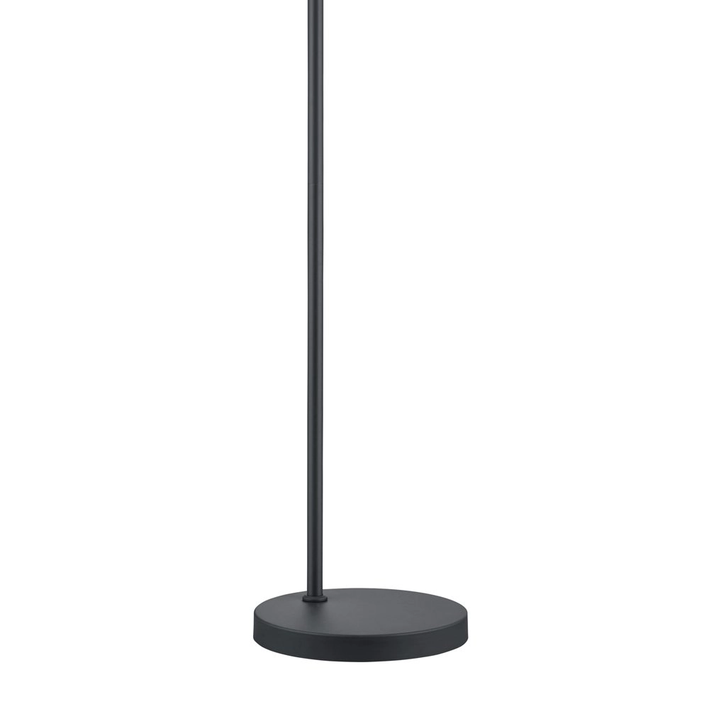 Vloerlamp Pure 150cm met smoke bol Trio 4017807433012