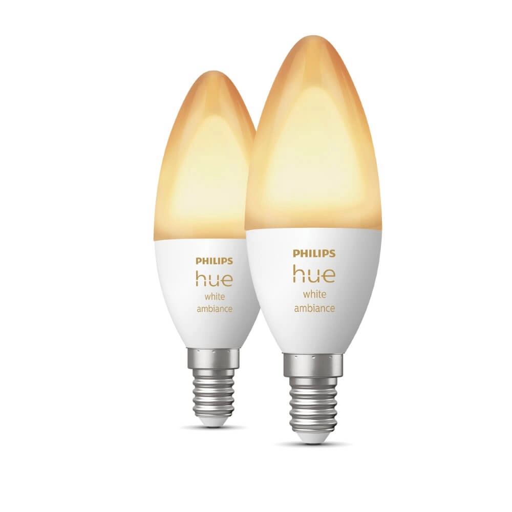 Hue - E14 - 5W - White Ambiance set van 2 Philips 8719514356733