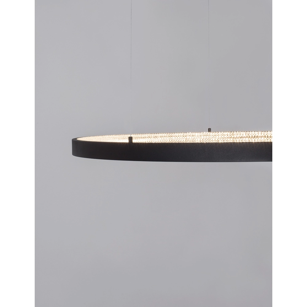 Hanglamp Preston zwart Ø 110cm Lyora 5212017429193