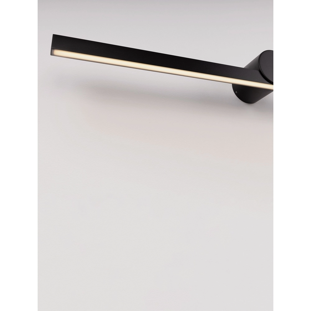 Design wandlamp Breggo zwart 81cm Lyora 5212017447425