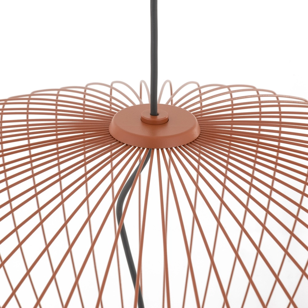 Kooilamp Pumpkin terracotta Ø 54,5cm Lyora 5903139114950