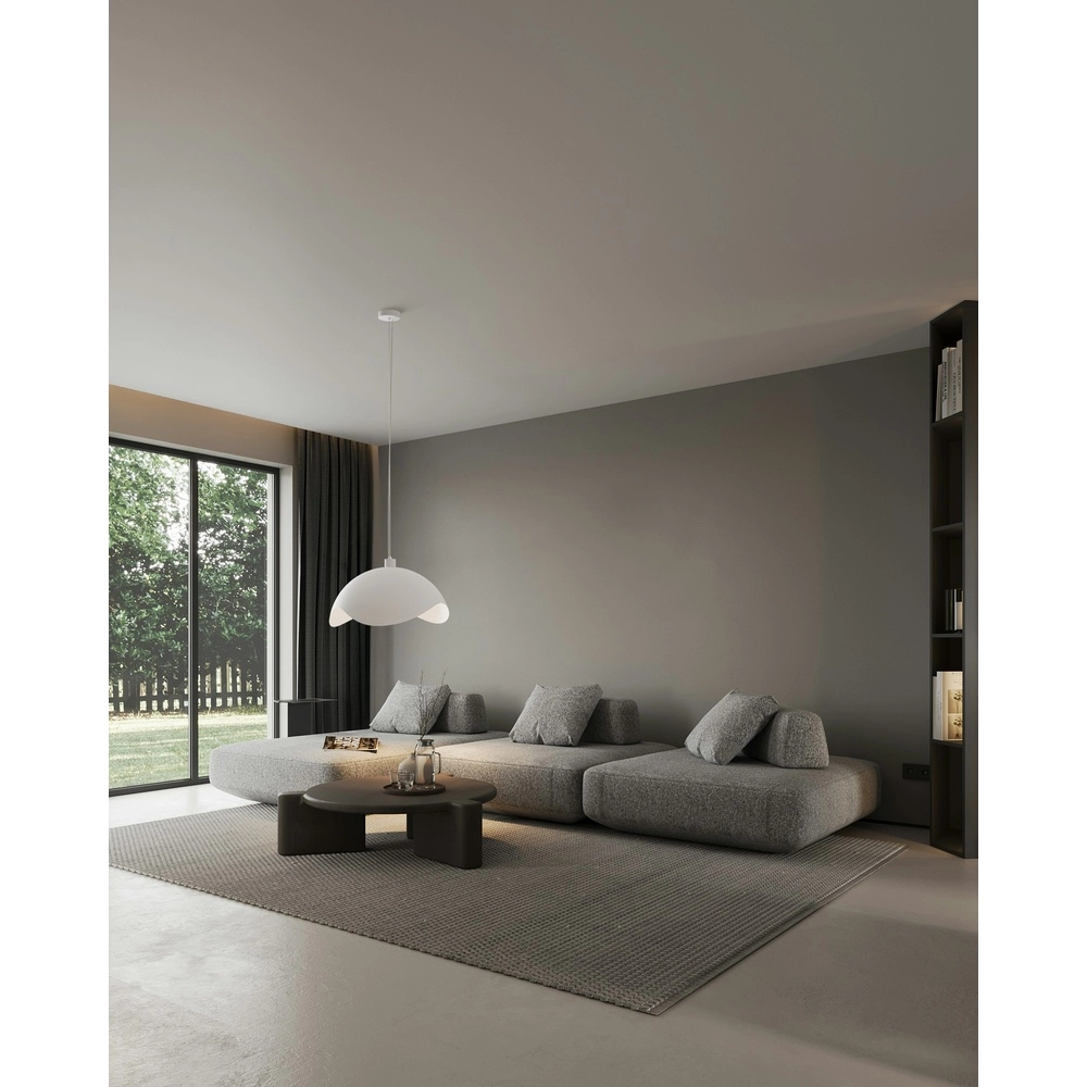 Design hanglamp Volta Ø60cm - golvend - wit Masterlight 8718121191294