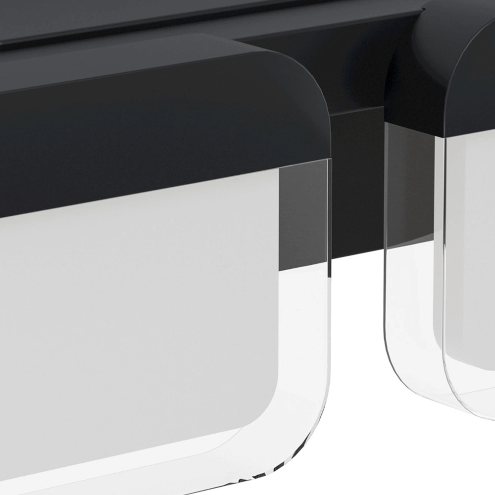 Led wandlamp Ervidel zwart Eglo 9002759988777