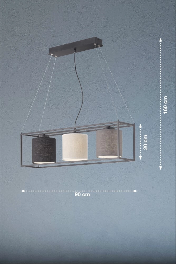 Eettafel hanglamp Gilli Fischer & Honsel 4003694608091