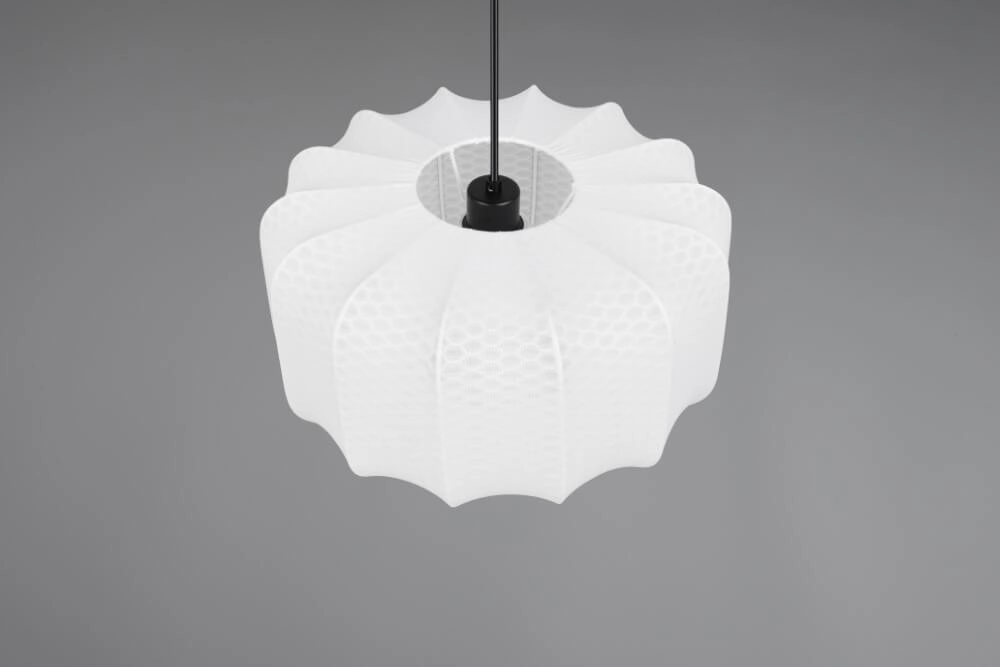 Witte design hanglamp Madleine Ø 40cm Trio 4017807638226