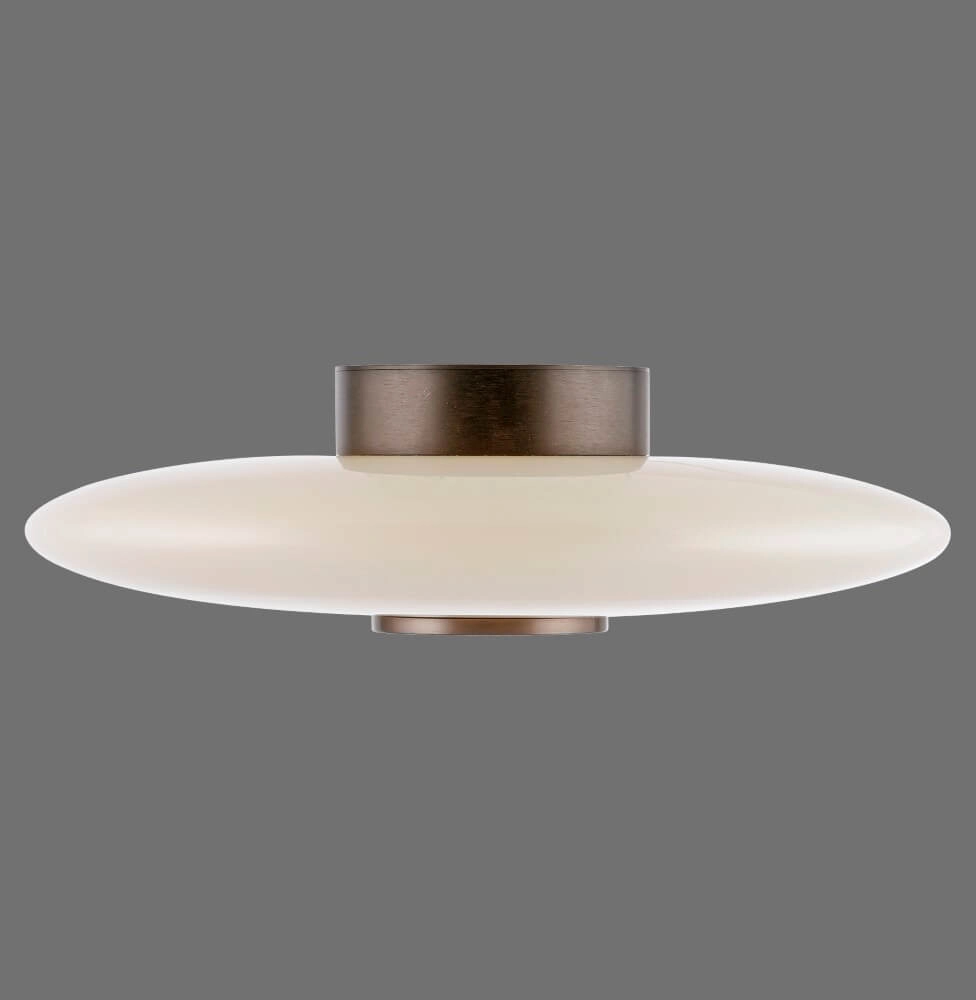 Design plafondlamp Pure Vitrum bruin Paul Neuhaus 4012248382653