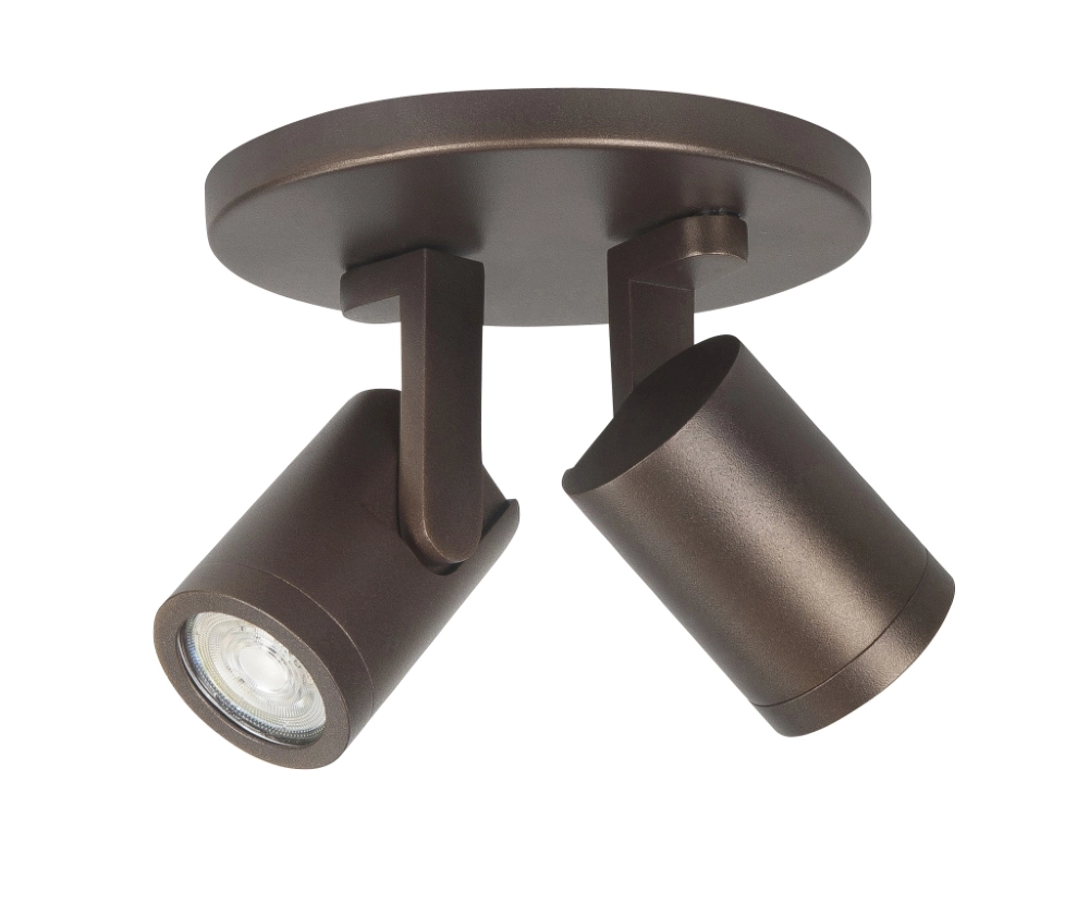 Choco opbouwspot Halo 2x GU10 - draaibaar